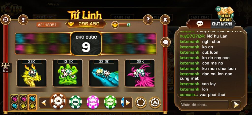 Chơi game iwin với nhiều phần quà bất ngờ